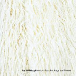 Mongolian Shag Faux Fur Throw Blanket, Usa Handmade - thumbnail 2