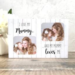 Nanny Gift, Gift For Grandma, Mothers Day Granny Grandma Photo Nana Custom Frame, I Love My - thumbnail 3