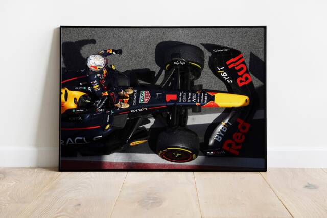 Max Verstappen 2022 Barcelona Spain Red Bull Formula 1 Grand Prix Poster