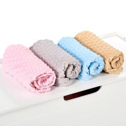 Zebra - Bubble Baby Blanket Embroidered Personalised 95cm X 75cm - thumbnail 2