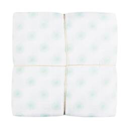 Jeni & Jane Muslin Cotton Flower Power Baby Swaddle Blankets Set Of 2 - thumbnail 2