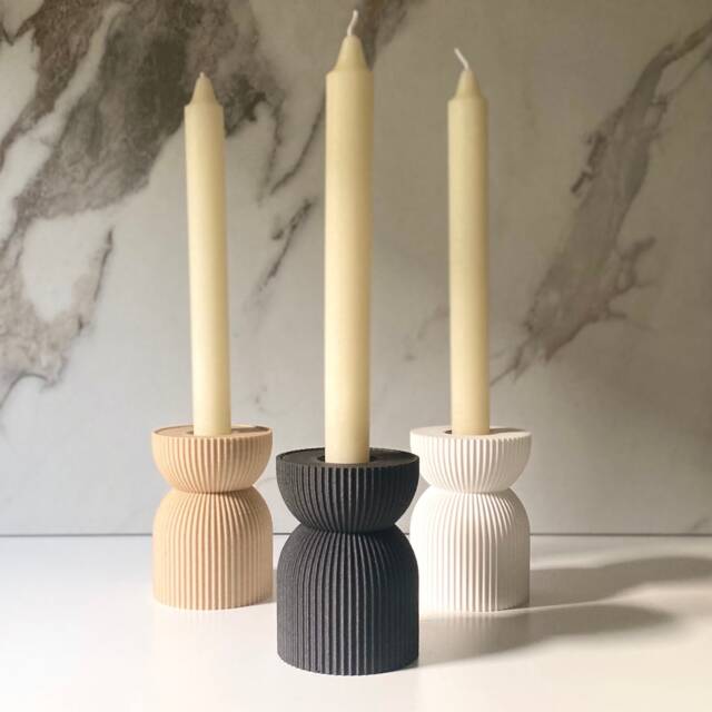 "Candlestick Holder ""Bowl" - image 1