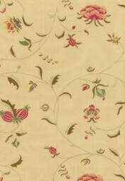 Silk Ground-Fabric - Colette Embroidery in Rose(Lft Or Aqua(Rght-Pillow Cover - thumbnail 2