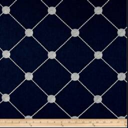 "Pair 25"" Or 50"" Wide Kelly Ripa Fanfare Embroidered Cafe Curtain Rod Panels Drapes Length 24 48 63 72 84 96 108 120" - thumbnail 2
