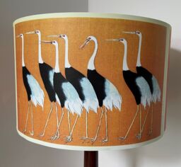 Crane Lampshade, Light Shade, Japanese, Birds, Fatta Da Mamma - thumbnail 1