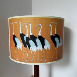Crane Lampshade, Light Shade, Japanese, Birds, Fatta Da Mamma - thumbnail 4