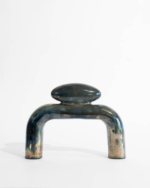 Ceramic Sculpture Portale 0024 - Minimalist Design Home Furniture & Decor Handmade in Italy - image 1