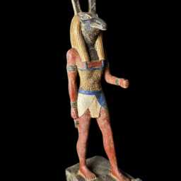 Handcrafted God Seth Statue Egyptian Home Decor - thumbnail 3