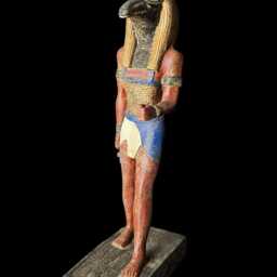 Handcrafted God Seth Statue Egyptian Home Decor - thumbnail 2