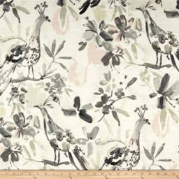 Exotic Bird Pillow Cover Floral Print Cotton Toss - thumbnail 2