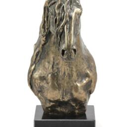 Fresian Horse - Third Kind, Horse Marble Statue, Limited Edition, Artdog - thumbnail 3