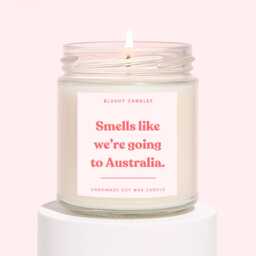 Australia Gifts - We're Going To Surprise Candle Trip Reveal - thumbnail 1