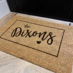 Personalised Custom Doormat - Cozy Coir Welcome Mat Mat - thumbnail 2