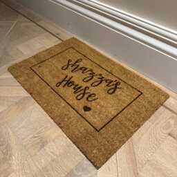 Personalised Custom Doormat - Cozy Coir Welcome Mat Mat - thumbnail 3
