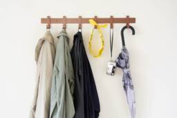 steel Coat Rack, Powder Coated Hook Towel Hanger, Bathroom Handmade Hook, Kitchen Organizing Rack Wall Mount