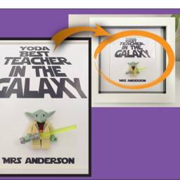Personalised Teacher Gifts in 3D Box Frames Thank You Gifts Thank Keepsake Best End Of - thumbnail 2