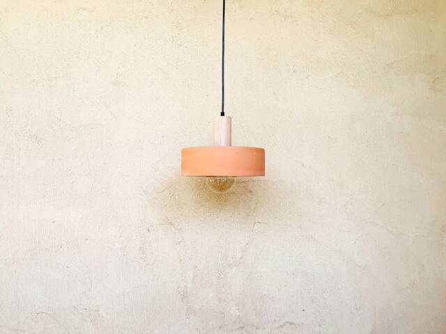 Handmade Terracotta Pendant Light Modern Kitchen Island Lighting - image 1