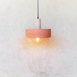 Handmade Terracotta Pendant Light Modern Kitchen Island Lighting - thumbnail 2