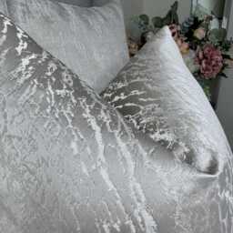 Luxury Greige Cushion Cover, Textured Marble Throw Pillow Double Sided, Prestigious Textiles Hamlet Alabaster, Home Decor - thumbnail 2