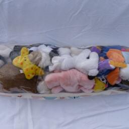 Pillow Bolster Garlands Of Multicolored Childish Flags To Tidy Up Your Cuddly Toys(Fluffs, Memories(Souvenirs Or Collections, Photos - thumbnail 3