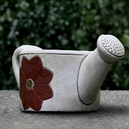Stone Flower Pot Statue Concrete Plant Figure Cement Planter Sculpture Home & Garden Ornament Front Door Decoration Planter Lover Gift - thumbnail 2