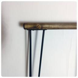 Narrow Console Table - Various Leg Options/Skinny Walnut - thumbnail 3