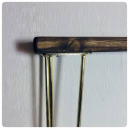 Narrow Console Table - Various Leg Options/Skinny Walnut - thumbnail 4