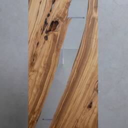 Customize Epoxy Resin Table, River Wooden Dining Table Top, Kitchen, Coffee - Olive Wood - thumbnail 2