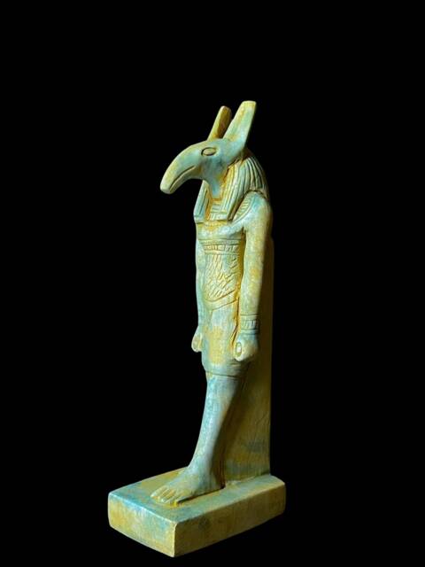 Handcrafted God Seth Statue Authentic Egyptian Decor - image 1
