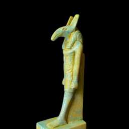Handcrafted God Seth Statue Authentic Egyptian Decor - thumbnail 3