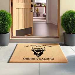 Called Or Texted First? No? Doormat - Funny Welcome Mat, Sassy Door Rug, Bold Front Entry Decor, Tiktok Quote Doormat, Attitude Gift Idea - thumbnail 3