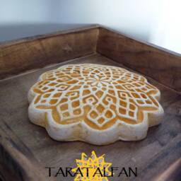"Decorative Painting ""Ochre Flower" - thumbnail 3