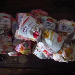 "Fairytale Cotton & Minky Mini Baby Blanket - ""Yummy"" ""Princess Harlo" - thumbnail 4