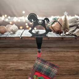 Rocking Horse Christmas Stocking Holder Hook - thumbnail 3