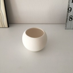 Ceramic Bisque Planter Ready To Paint Cactus Air Pottery Decoration Garden Decor Small Pots Succulent Plant Gifts Handmade Art - thumbnail 3
