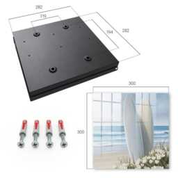 Beach Relaxation Wall Mounted Key Cabinet, White Box For Wall, Modern Nature, Lovers Of Beaches And - thumbnail 4