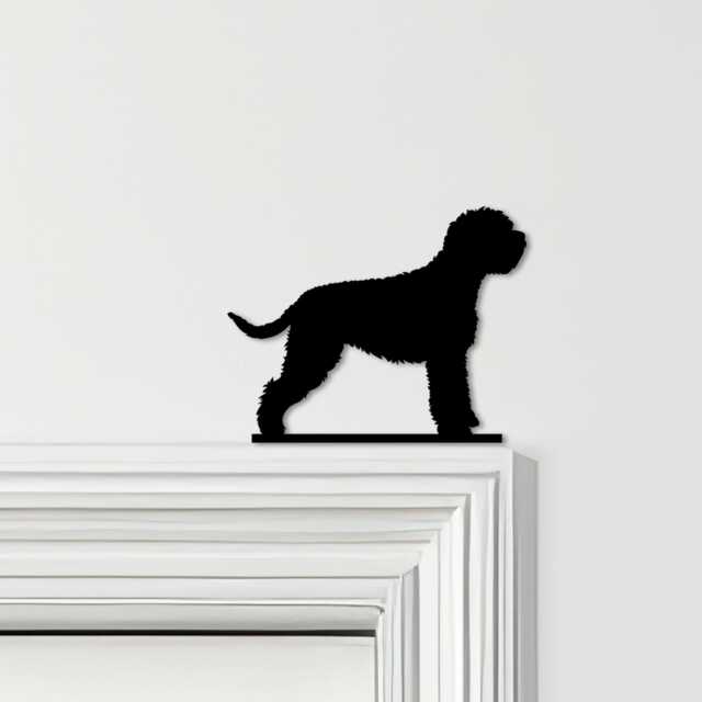 Door Topper Lagotto Romagnolo Dog Various Colours Top Of Decorative Sign - Novelty Wall Decor, Frame Art, Art - image 1