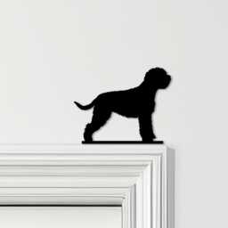 Door Topper Lagotto Romagnolo Dog Various Colours Top Of Decorative Sign - Novelty Wall Decor, Frame Art, Art - thumbnail 1