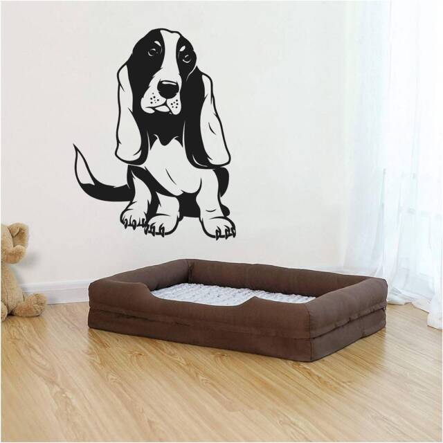 Dachshund Vinyl Wall Art, Decal, Sticker, Transfer, Mural, Removable, Decor, Rent Friendly, Interior, Exterior, Full Wall, Home Decor - 0990 - image 1