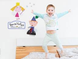 Ben & Holly's Little Kingdom Wall Sticker Pack, & Holly Sticker, Decal, Themed Room - thumbnail 1