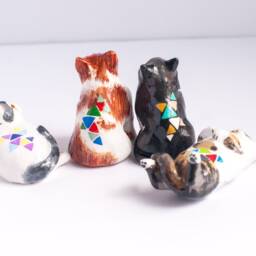 Custom Pet Figurine Or Ornament Hand-Painted Keepsake - thumbnail 2