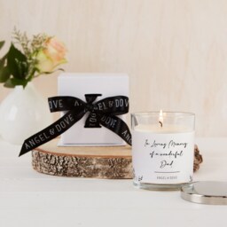 Remembrance Candle - in Loving Memory Of Dad, Sympathy Gift - thumbnail 3