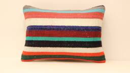 Turkish Kilim Lumbar Pillow Cover 14x20 Hand Made Cushion Decorative Throw Armchair Farmhouse Casehome Design 4Bef-81
