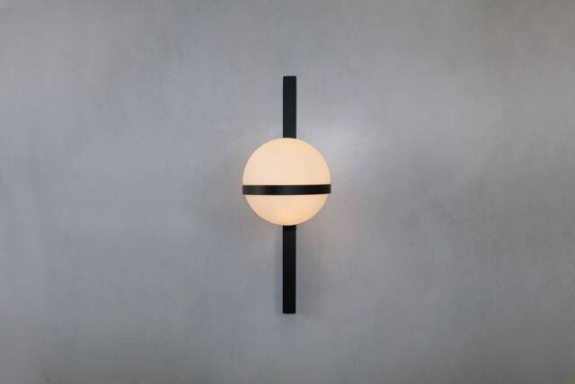 Vanity Light - Modern Wall Sconce Black Lights- Mid Century Fixture - image 1
