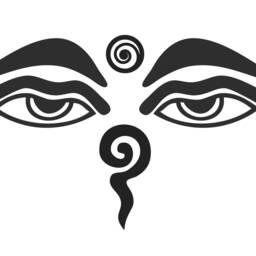 Wall Sticker Buddha Eyes Symbol - Decal - thumbnail 2