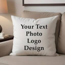 Custom Text Pillow Case Personalized Cushion Cover With Images Double Sided Printing Personalised - thumbnail 4