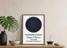 Personalized Star Map Framed Print - thumbnail 1
