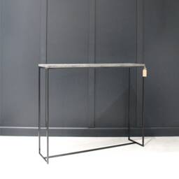 Handmade Mild Steel Framed Console Table Radiator Cover - thumbnail 2