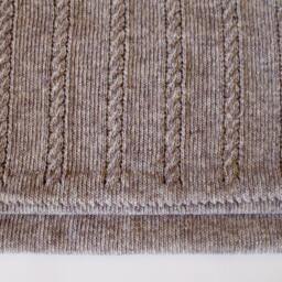 Cable Knit Lambswool Pillow/Cushion Cover/Home Accessories/Indoor Cushions/Garden Cushions/Pool Cushions - thumbnail 3
