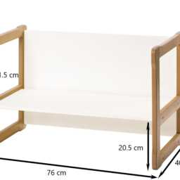 Montessori Multifunctional Bench & Chairs Solid Wood Kids Furniture - thumbnail 3